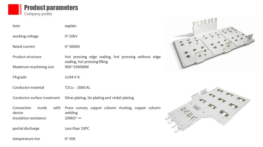 Customized Laminated Busbar for New Energy