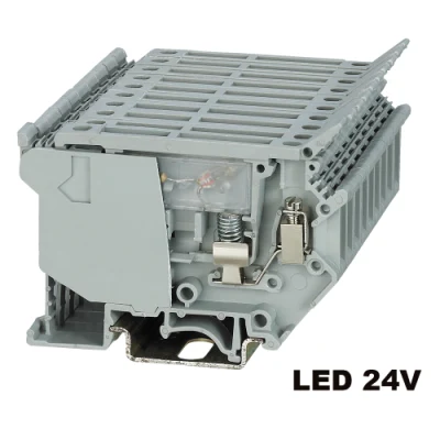Morsettiera portafusibili LED UK5-HESILED 24V